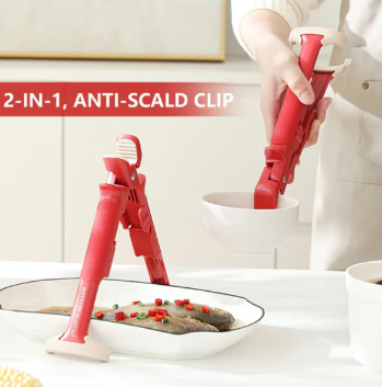 2-in-1 Anti-Scald Bowl & Plate Lifter