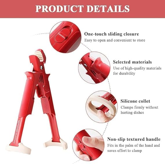 2-in-1 Anti-Scald Bowl & Plate Lifter